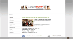 Desktop Screenshot of hairart-team.de